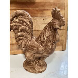 Royal Haeger Vintage Rooster USA Marked - Pottery Ceramic Originally Red 11.5”